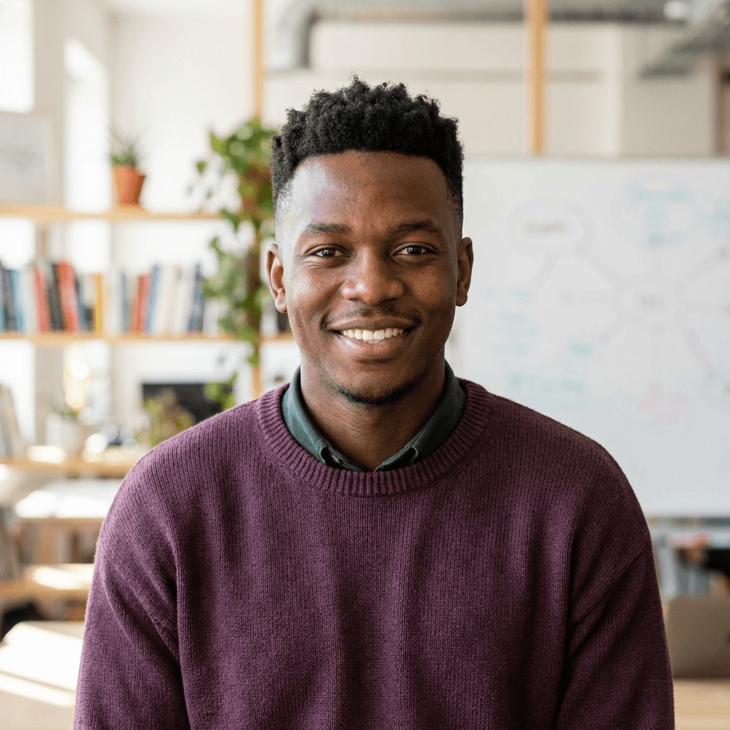 Marc Kouassi, directeur d'une PME au Plateau